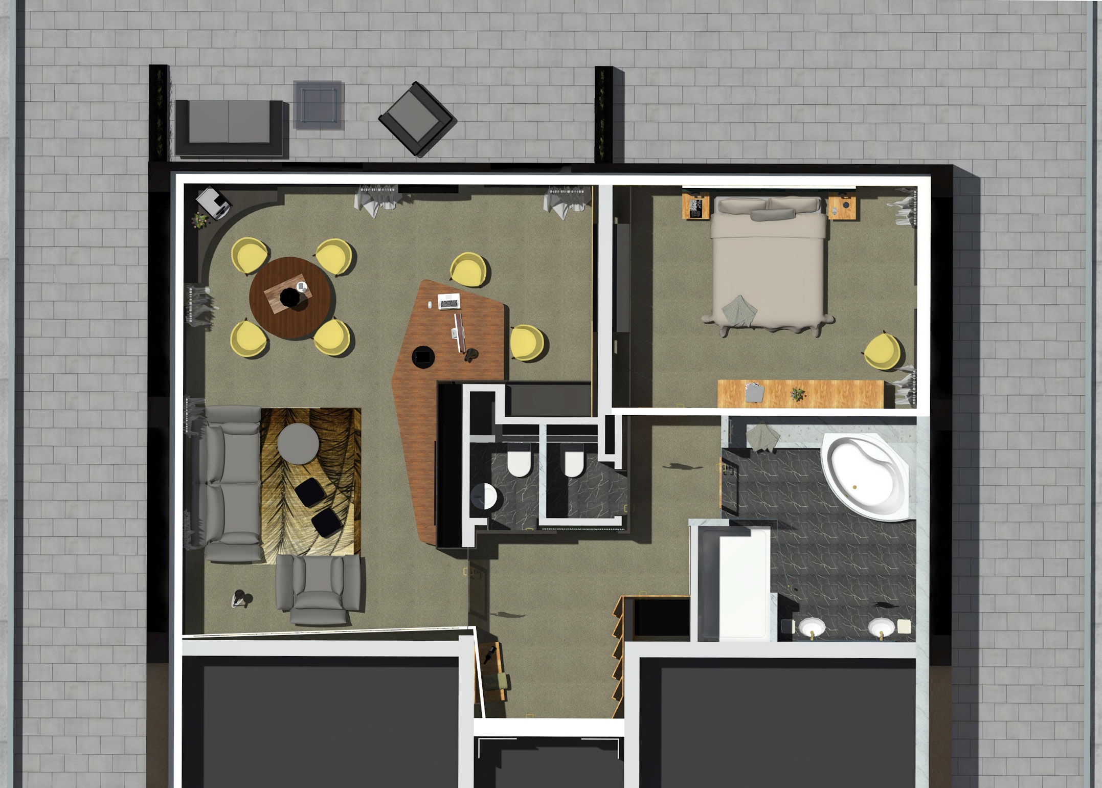 Grundriss zugeschnitten